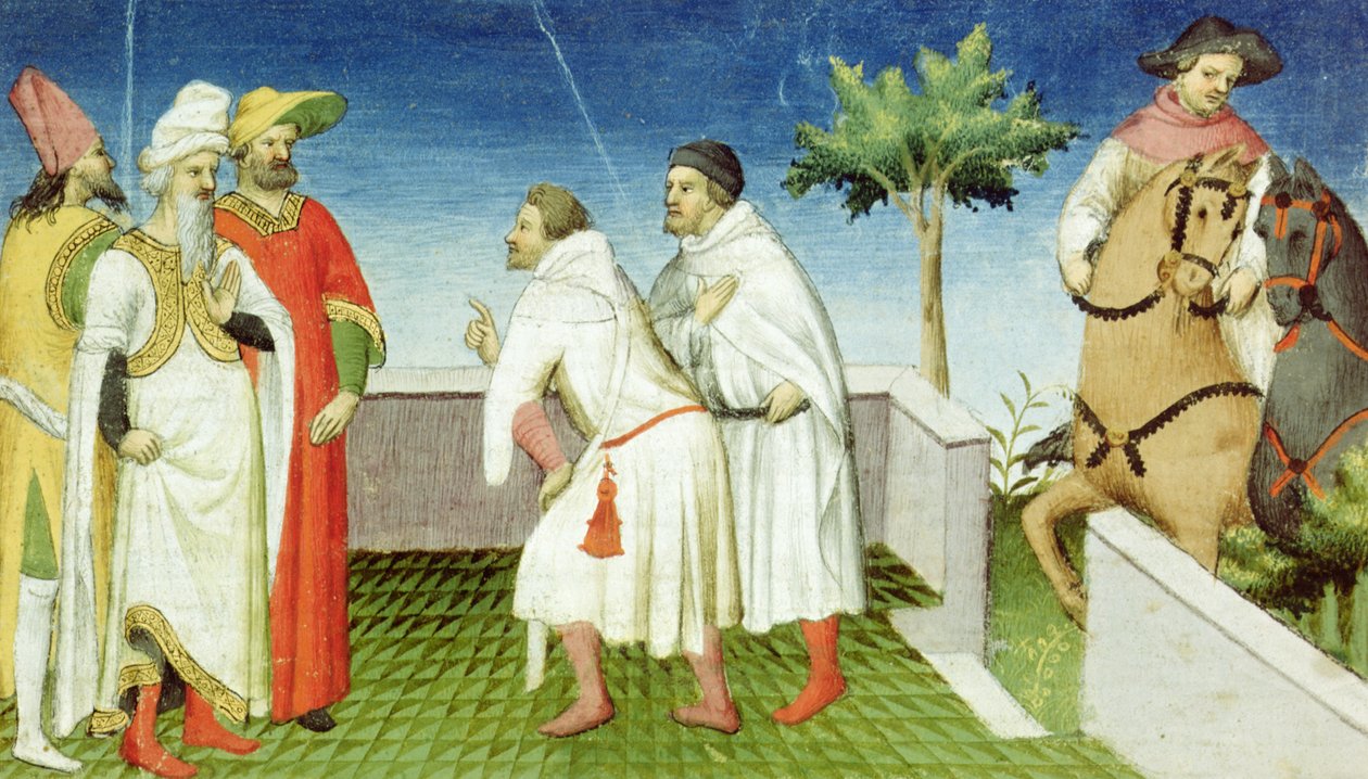 Bayan Fr 2810 f.6, Nicolo, Marco ve Matteo Polo, Great Khan