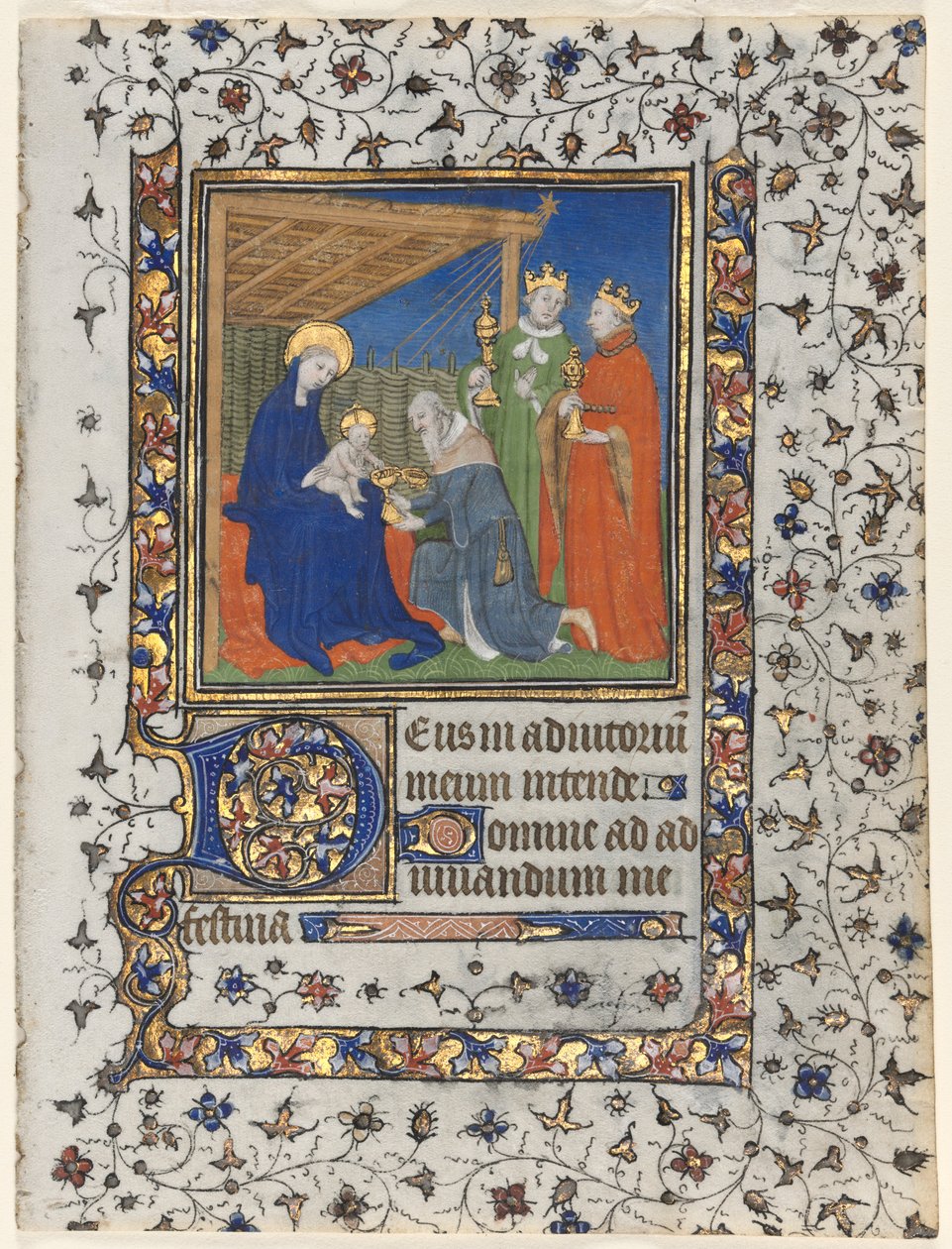 Saatler Kitabından Bifolio: Magi