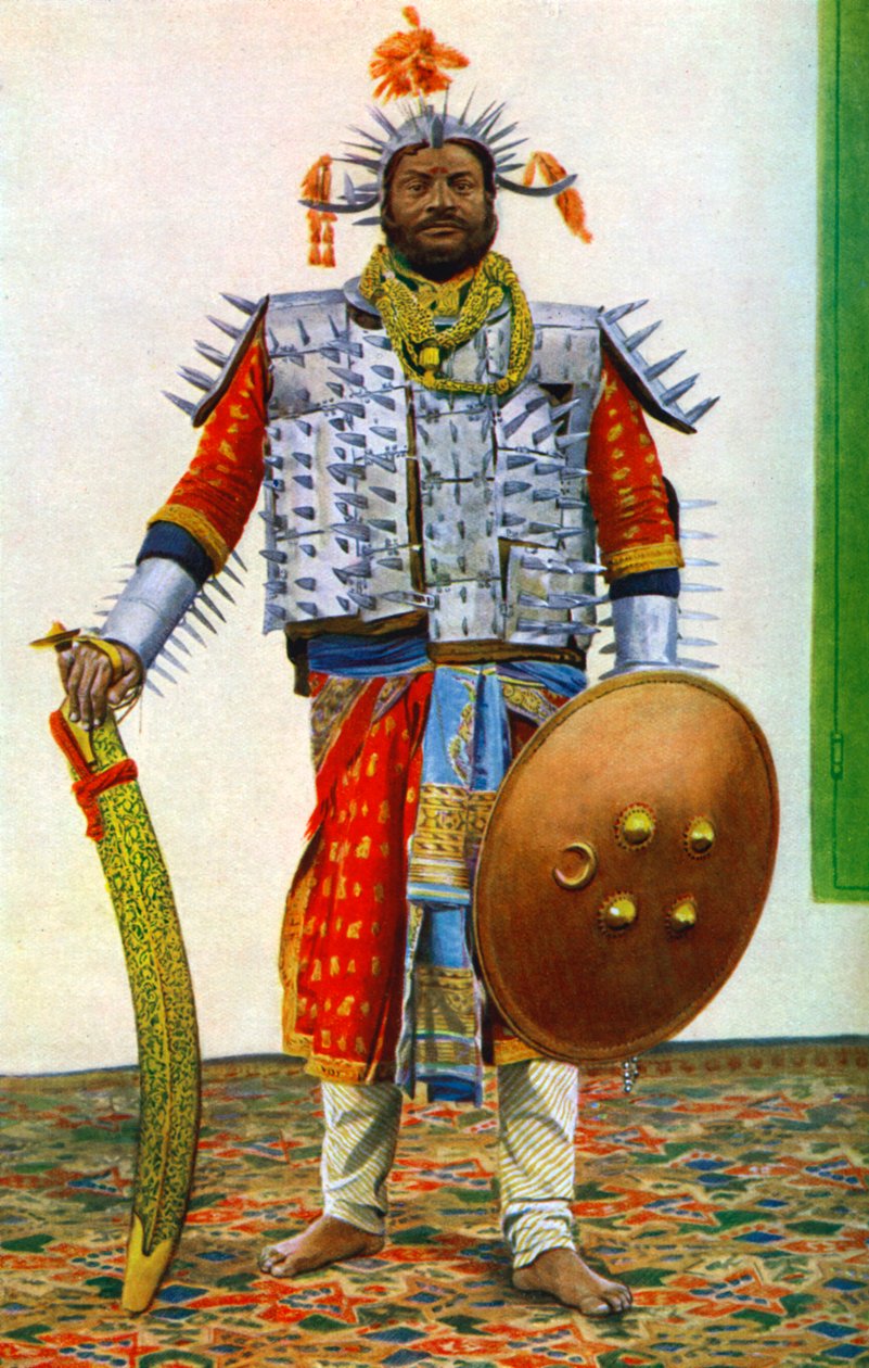 Bir cellat, Rewah Rewa, Hindistan, 1922. by Bourne and Shepherd