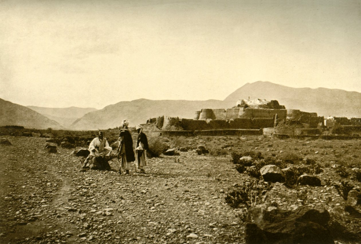 Jamrud Kalesi, Peşaver, 1901. by Bourne and Shepherd