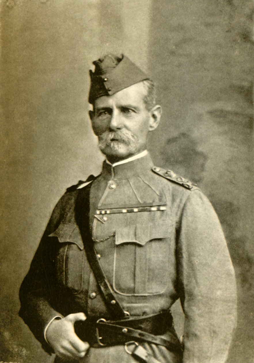 General Sir F.S. Roberts, Bart. Burmah Seferi sırasında giyinin, c1890