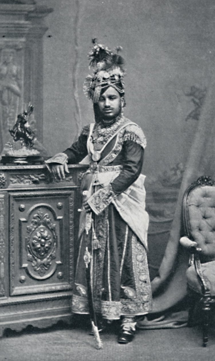 Rutlam Raja, Orta Hindistan Ajansı, 1902 by Bourne and Shepherd