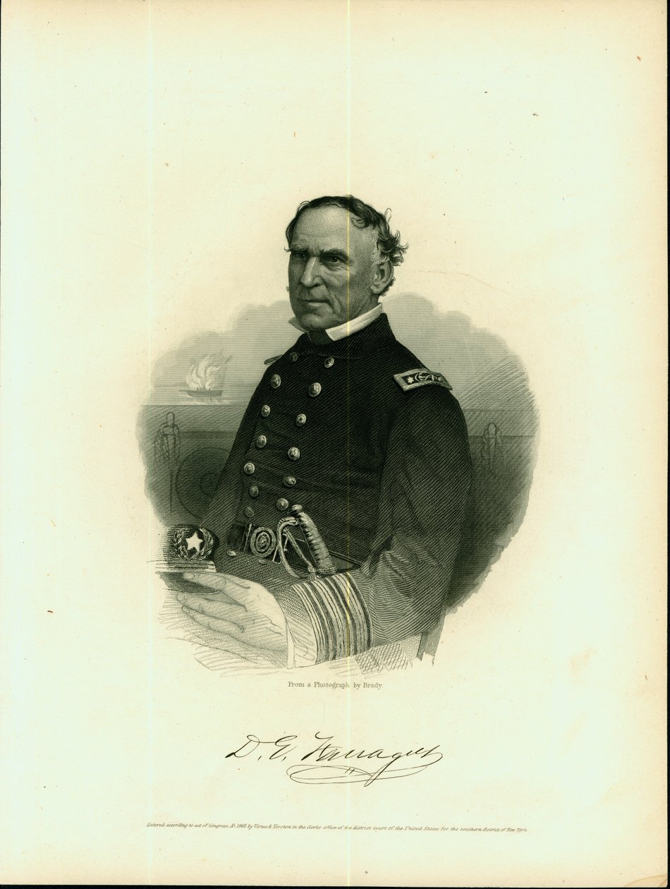 David Farragut, Amiral (Birlik) by Brady