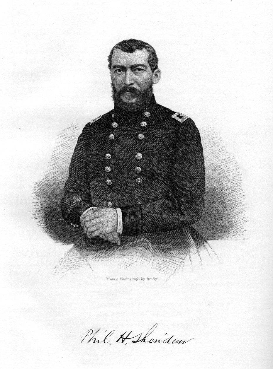Philip Henry Sheridan, Birlik generali, 1862-1867. by Brady