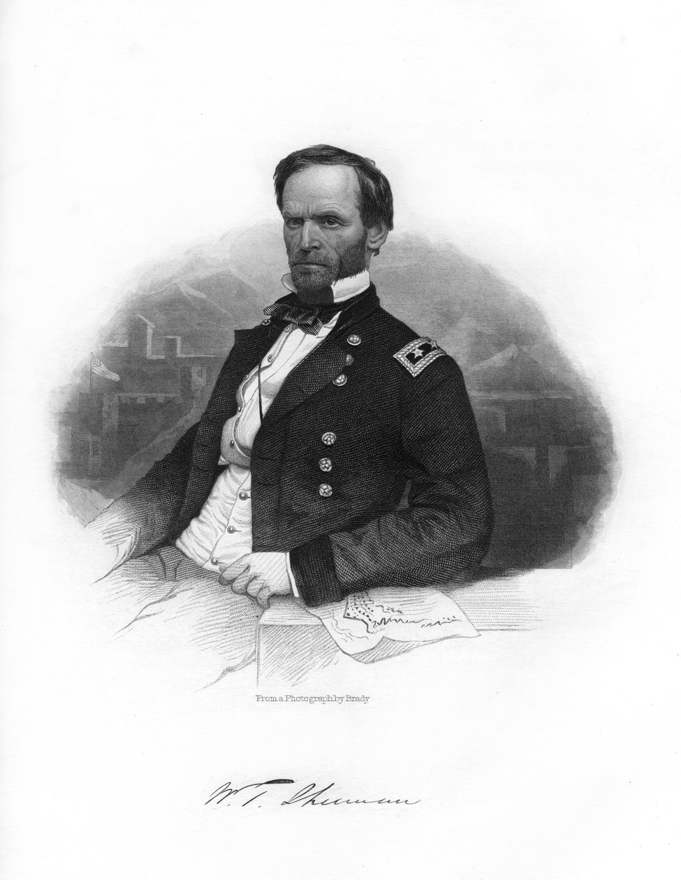 William Tecumseh Sherman, Birlik generali, 1862-1867. by Brady