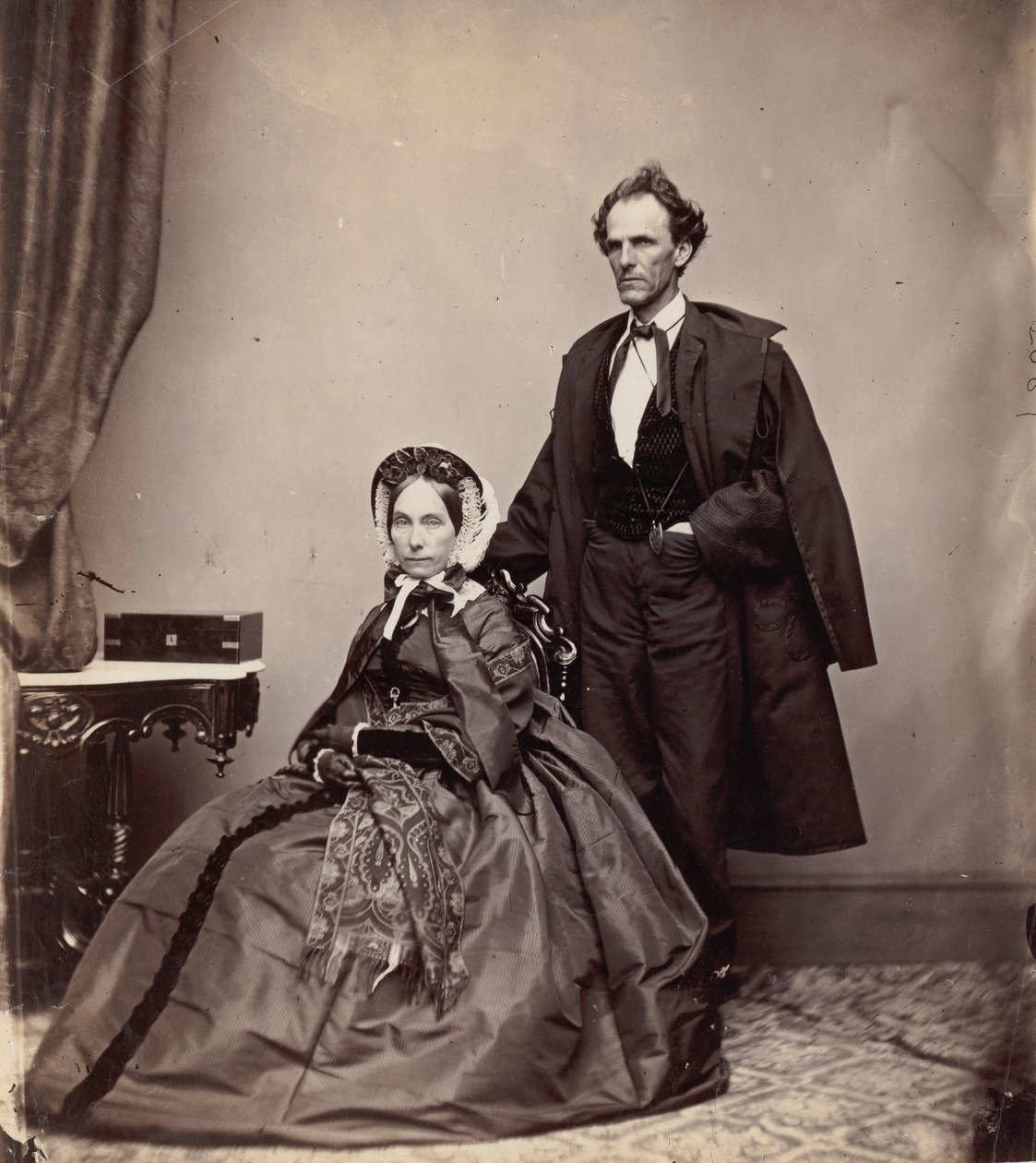 [Senatör ve Bayan James Henry Lane], 1861-66. by Brady and Co