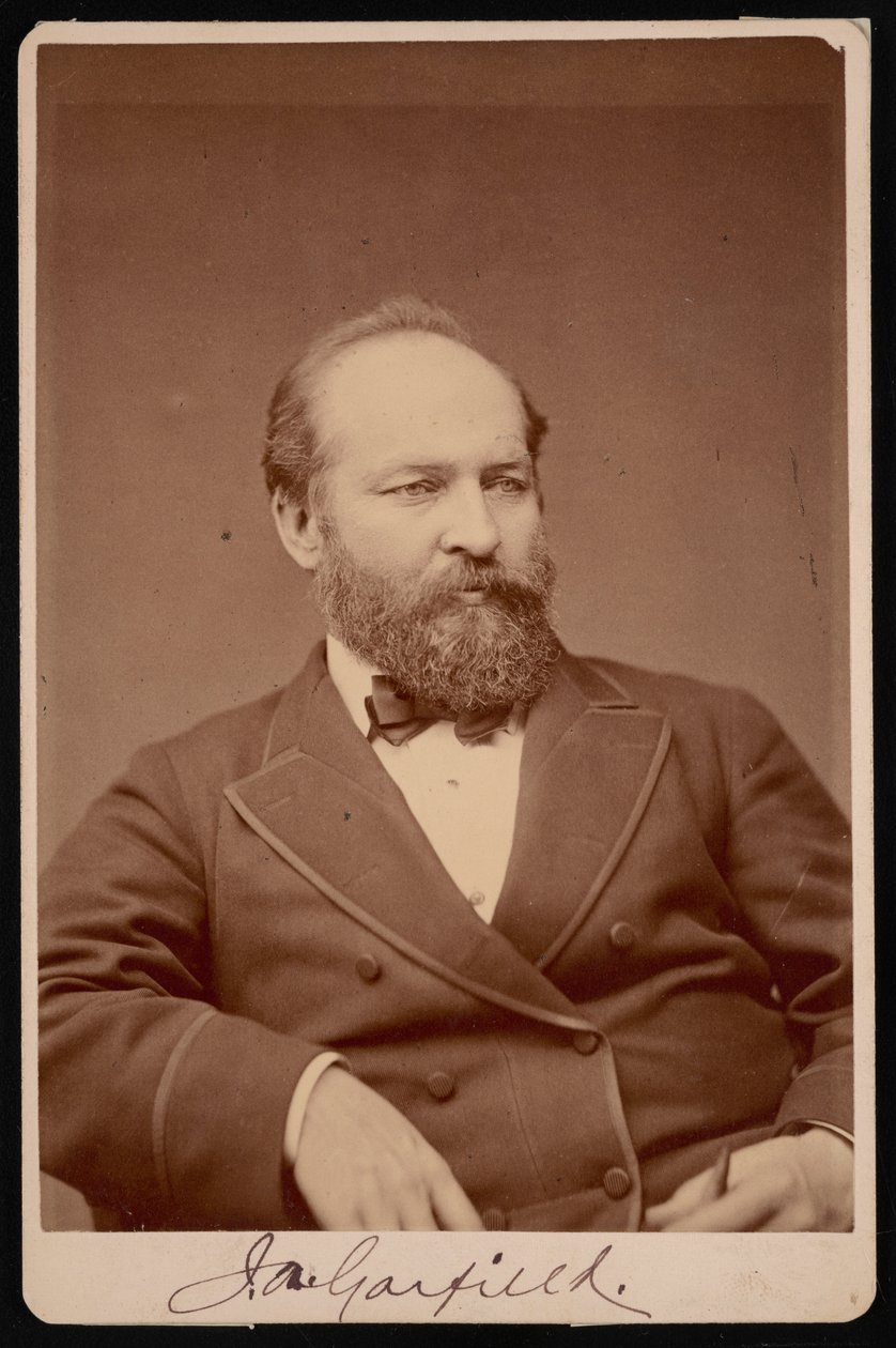 James Abram Garfield'ın Portresi 1831-1881, 1876'dan Önce. by Brady