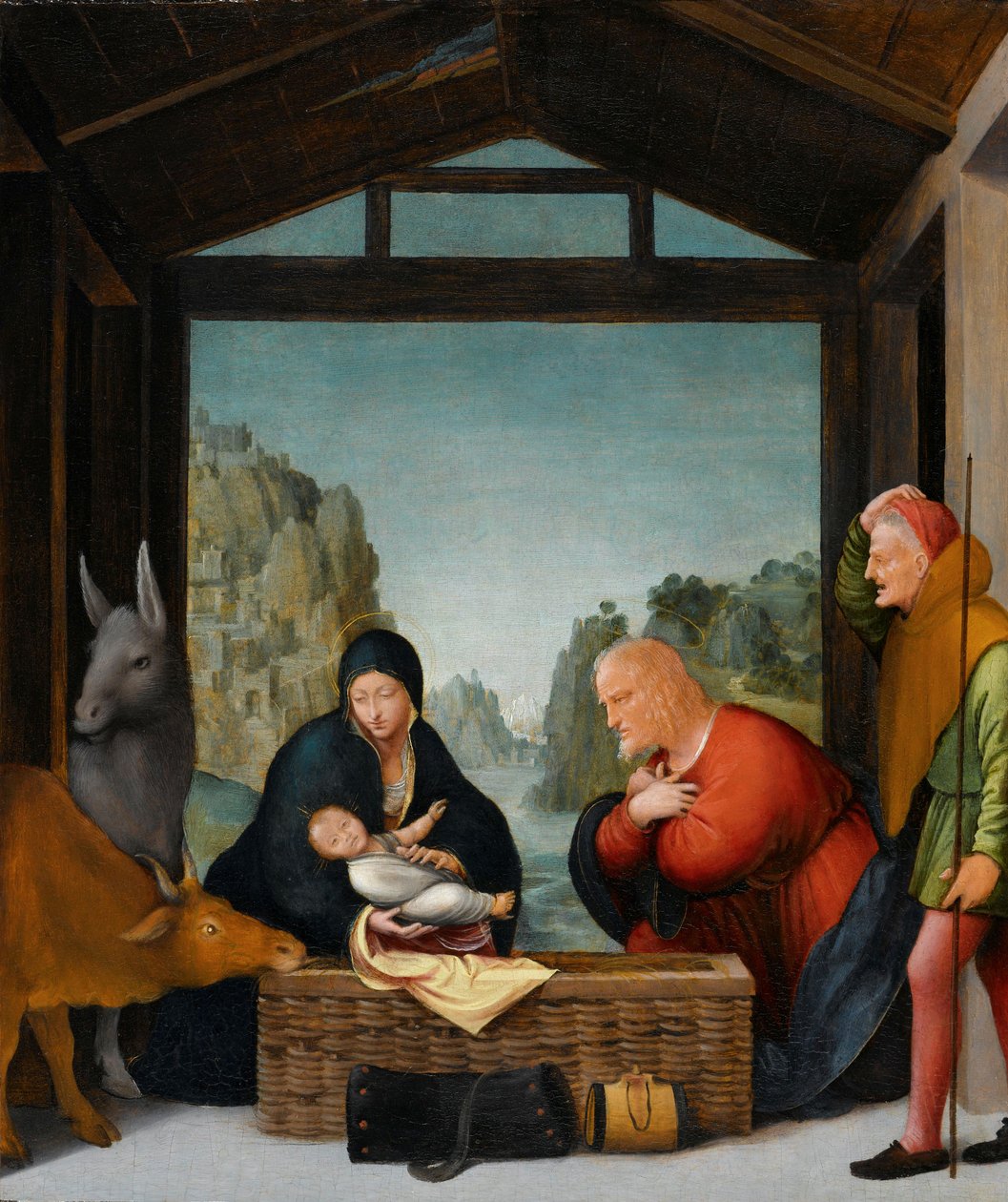 Çobanların Tapınması, 1500-35 by Bramantino