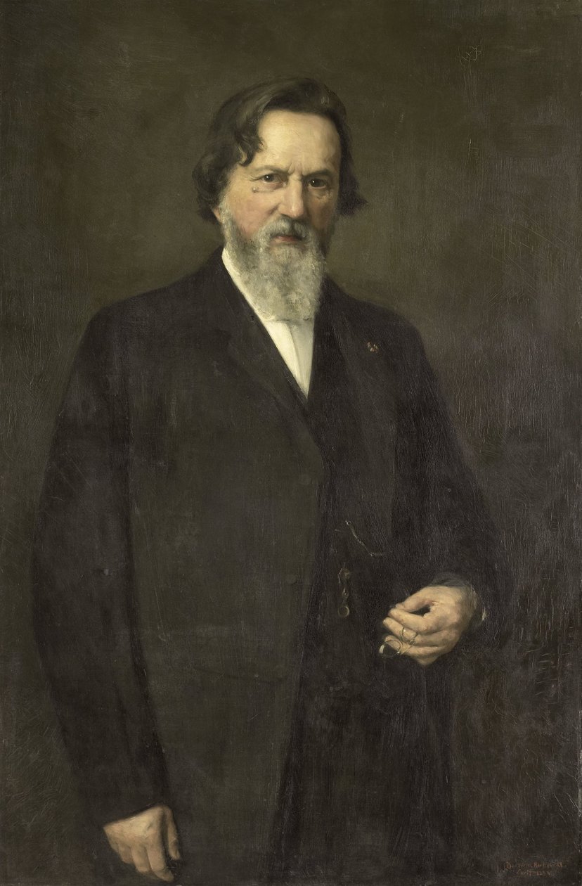 Profesör Franciscus Donders (1818-1889), Fizyolog ve Oftalmolog by Bramine Hubrecht