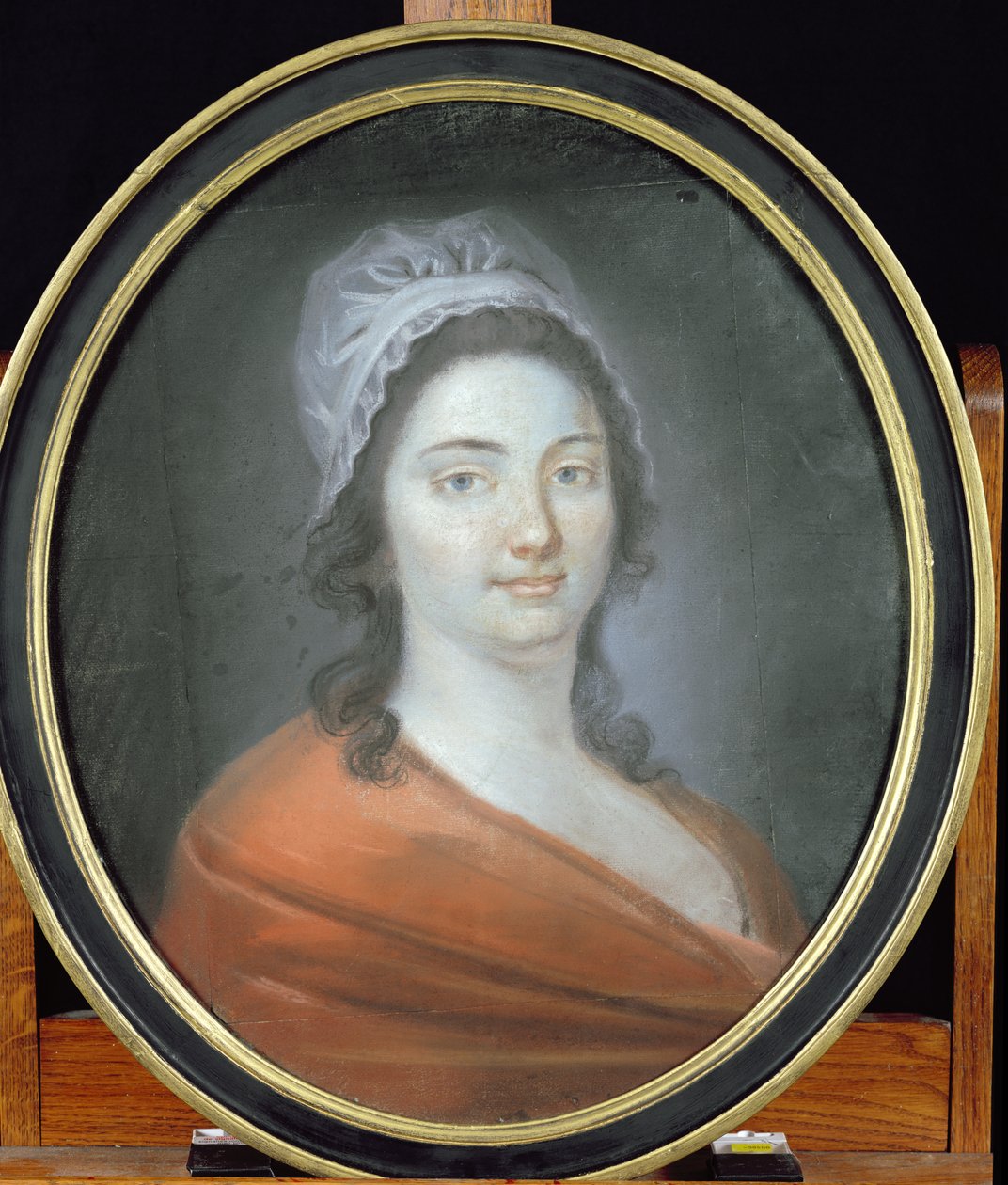 Charlotte Corday (1768-93) 1793 (kağıt üzerinde pastel) by Brars