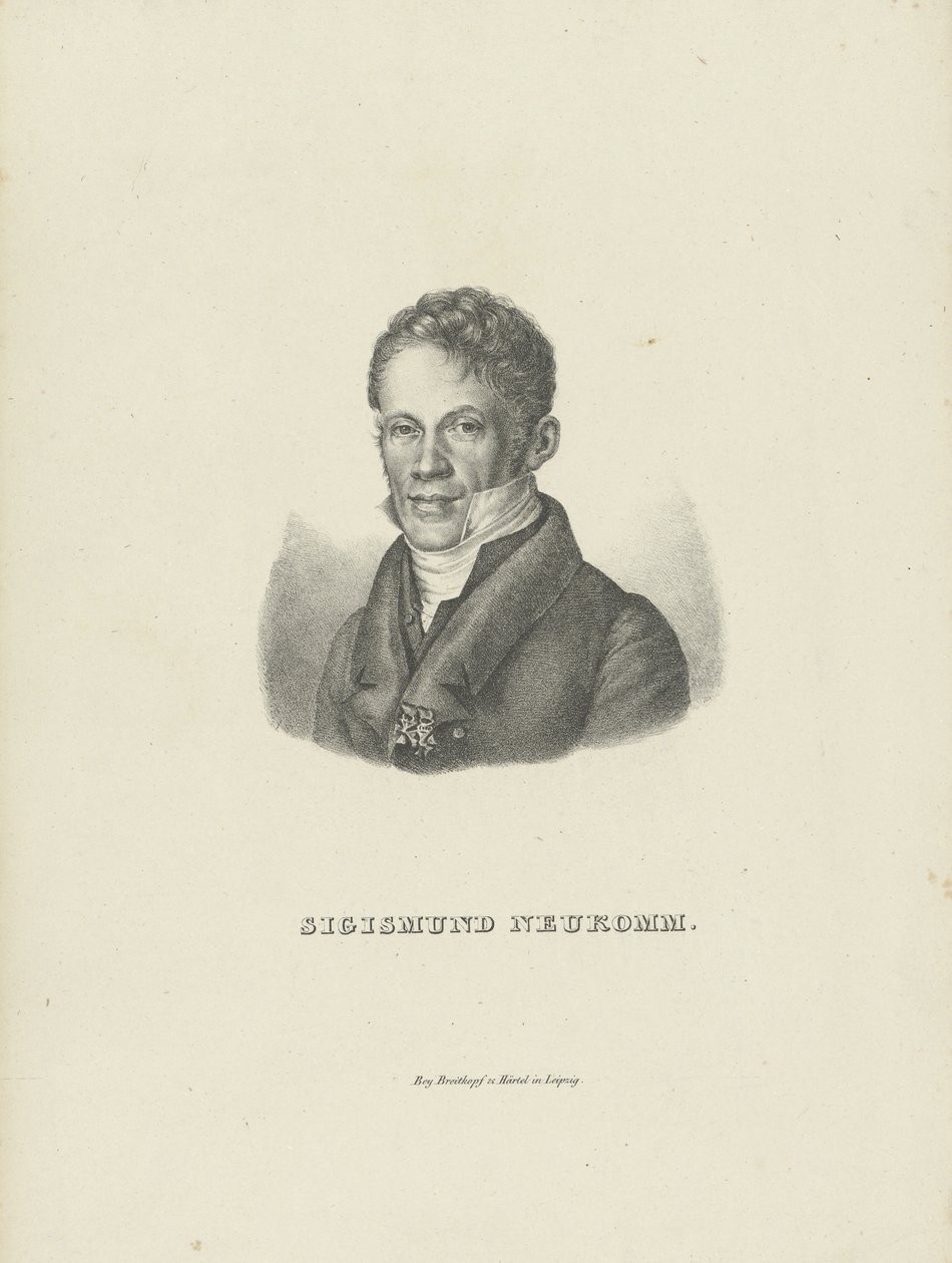 Piyanist ve besteci Sigismund von Neukomm