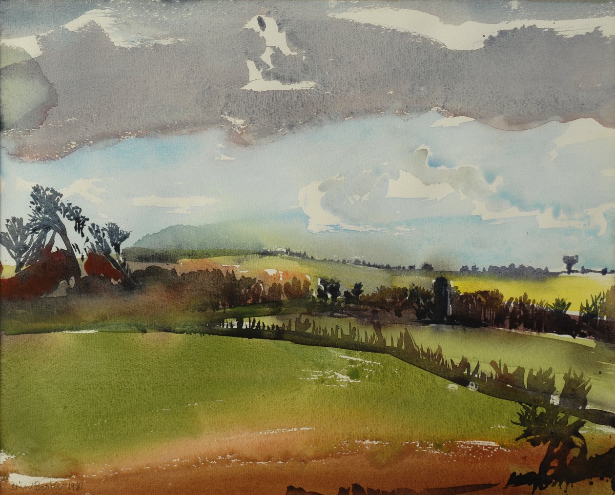 Havalı Öğleden Sonra, 1981 by Brenda Brin Booker