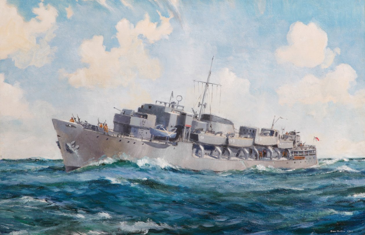 HMS Kraliçe Emma, Komando saldırı gemisi by Brian Joseph Mullen