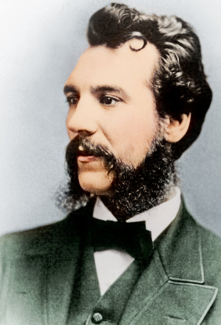 Alexander Graham Bell, 1876 by British Photographer