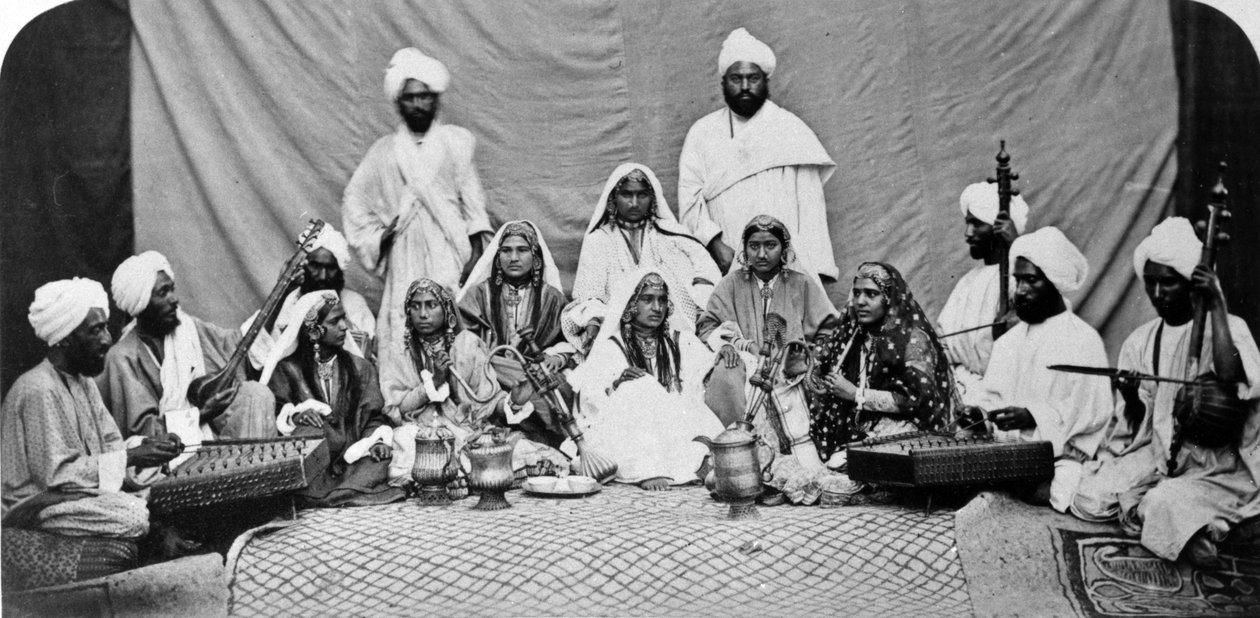 Keşmir Nautch Girls, 1860