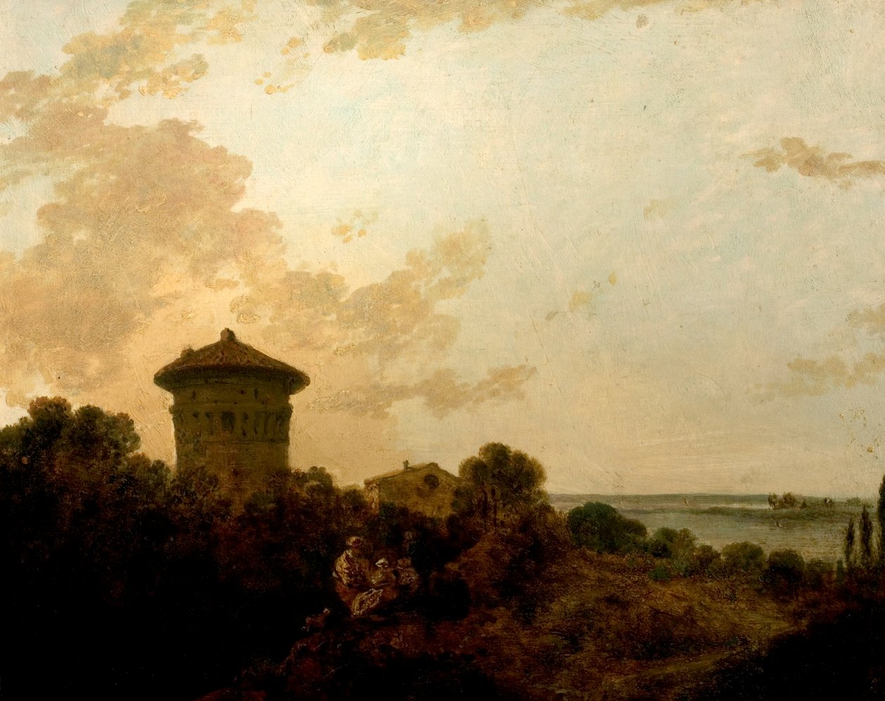 Tivoli, İtalya yakınlarındaki kalıntılar by British School