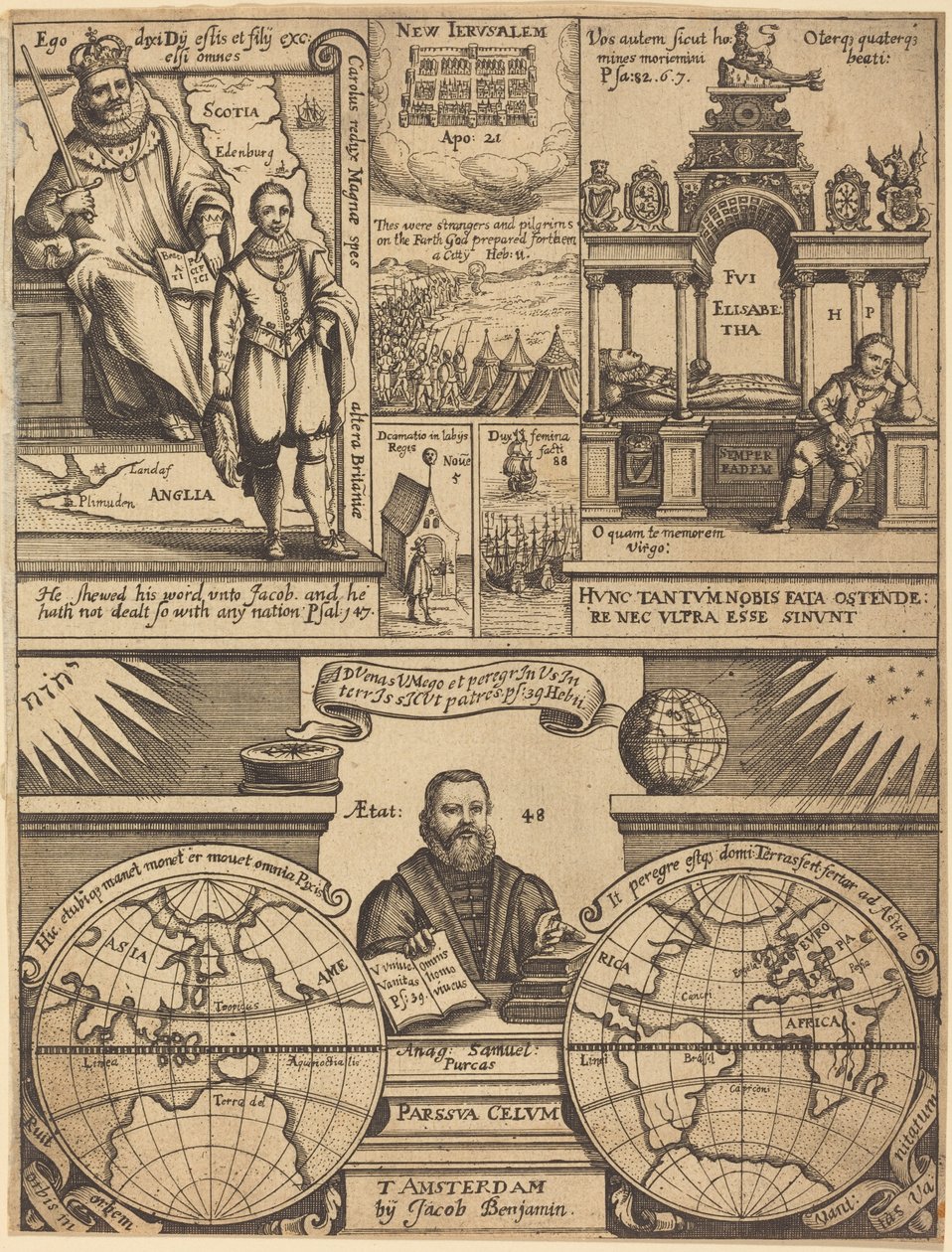 cephe parçası by British 17th Century
