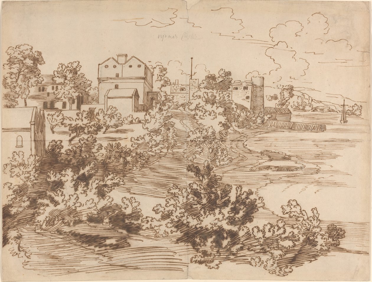Upnor Kalesi by British 18th Century