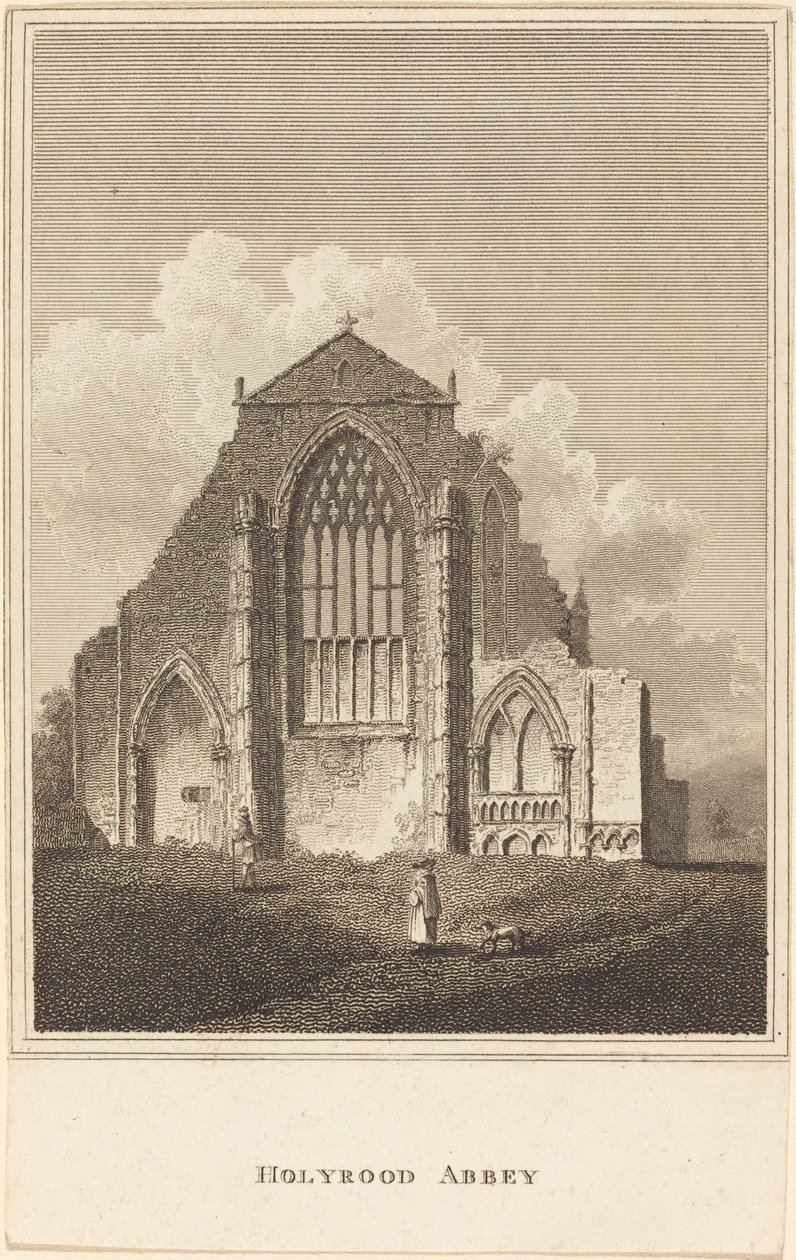Holyrood Manastırı by British 19th Century