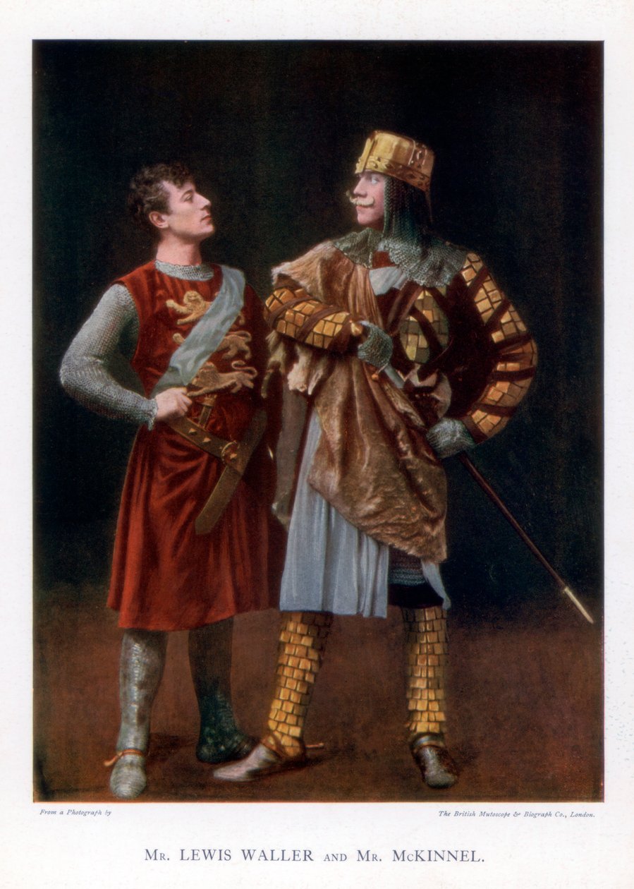Lewis Waller ve Bay McKinnel, İngiliz oyuncular, 1901. by British Mutoscope