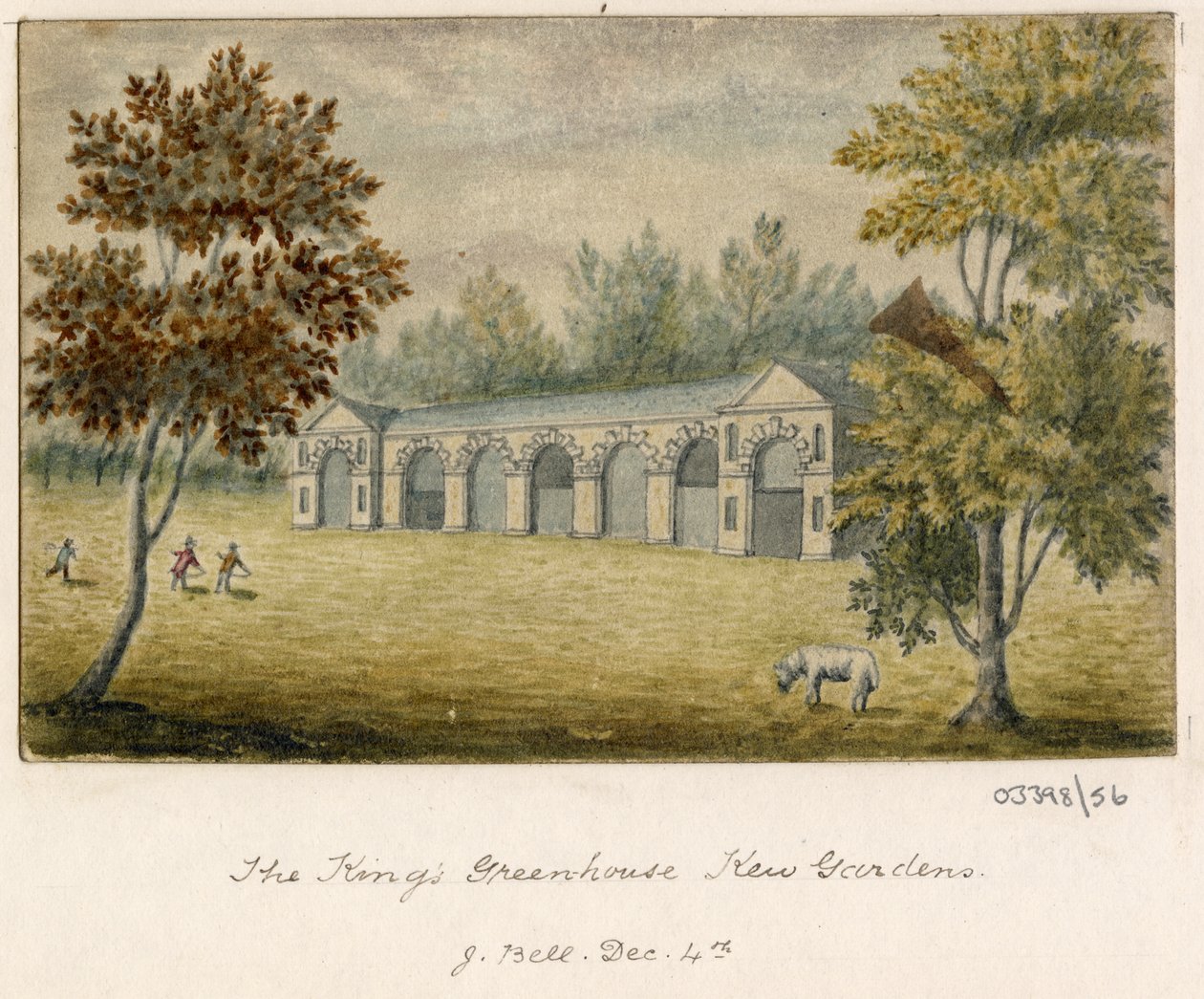 Bir dizi eskiz, Büyük Britanya, Kıta ve Amerika'dan görünümler 1772-1778 (suluboya) by British School