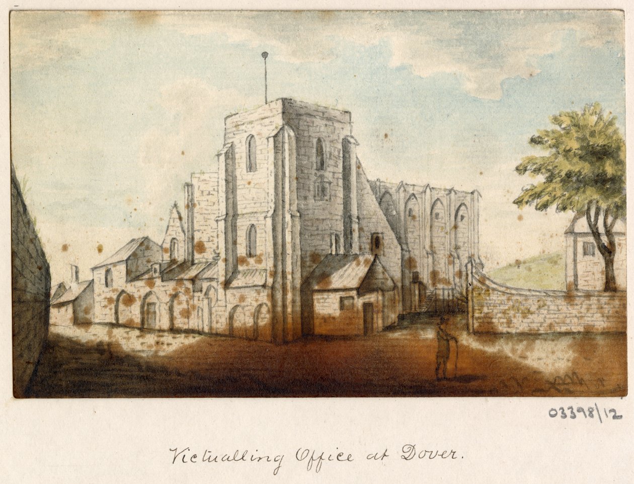 Bir dizi eskiz, Büyük Britanya, Kıta ve Amerika'dan görünümler 1772-1778 (suluboya) by British School