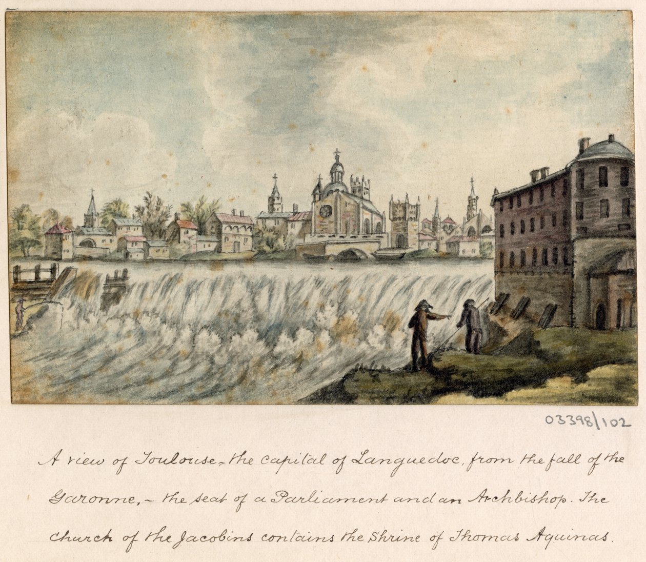 Bir dizi eskiz, Büyük Britanya, Kıta ve Amerika'dan görünümler 1772-1778 (suluboya) by British School