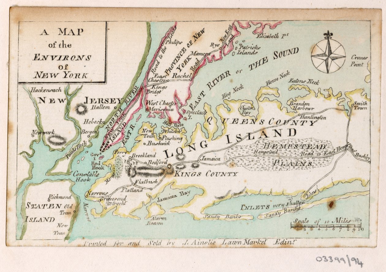 Bir dizi eskiz, Büyük Britanya, Kıta ve Amerika 1772-1778'deki görünümler (suluboya) by British School