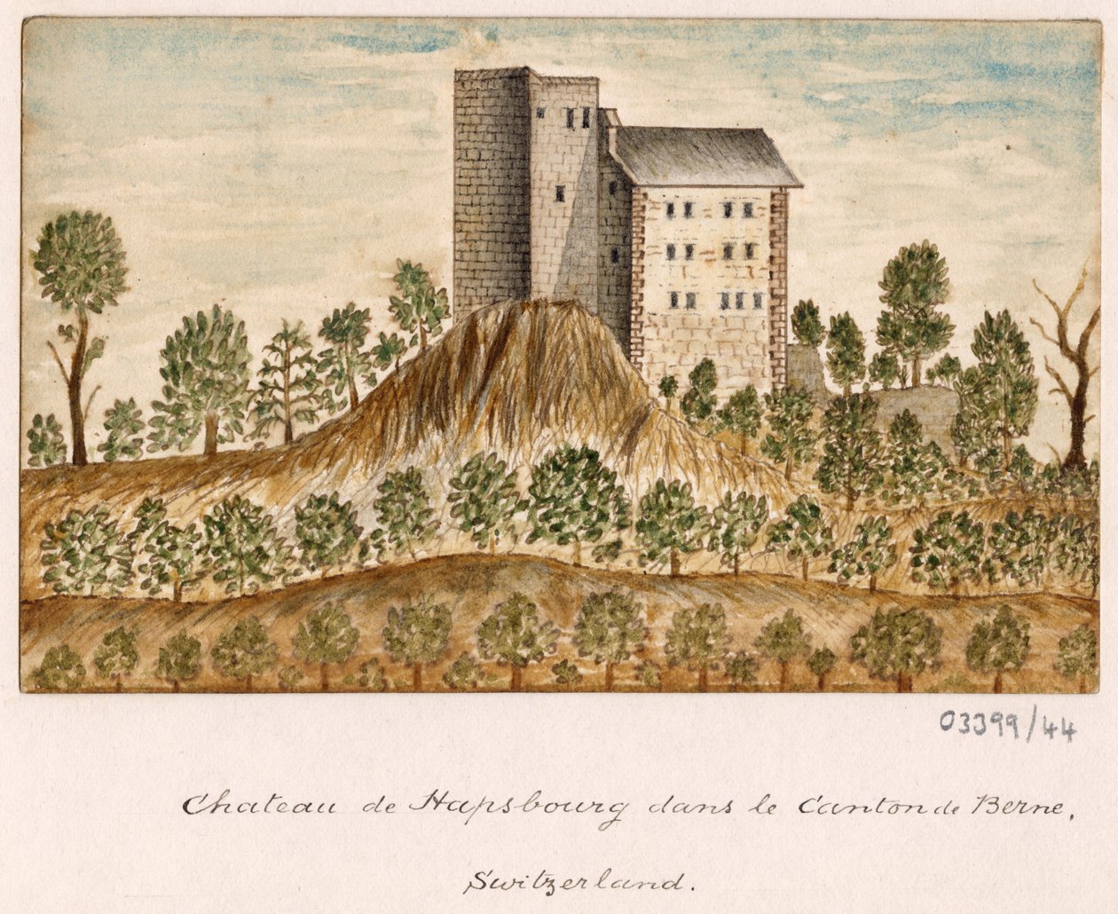 Bir dizi eskiz, Büyük Britanya, Kıta ve Amerika 1772-1778'deki görünümler (suluboya) by British School