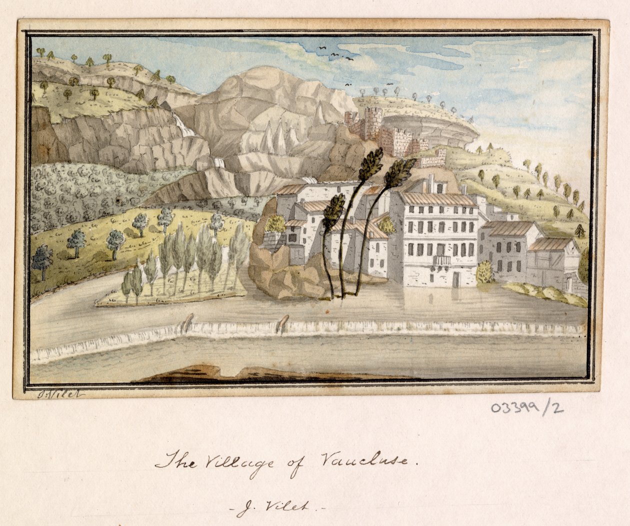 Bir dizi eskiz, Büyük Britanya, Kıta ve Amerika 1772-1778'deki görünümler (suluboya) by British School