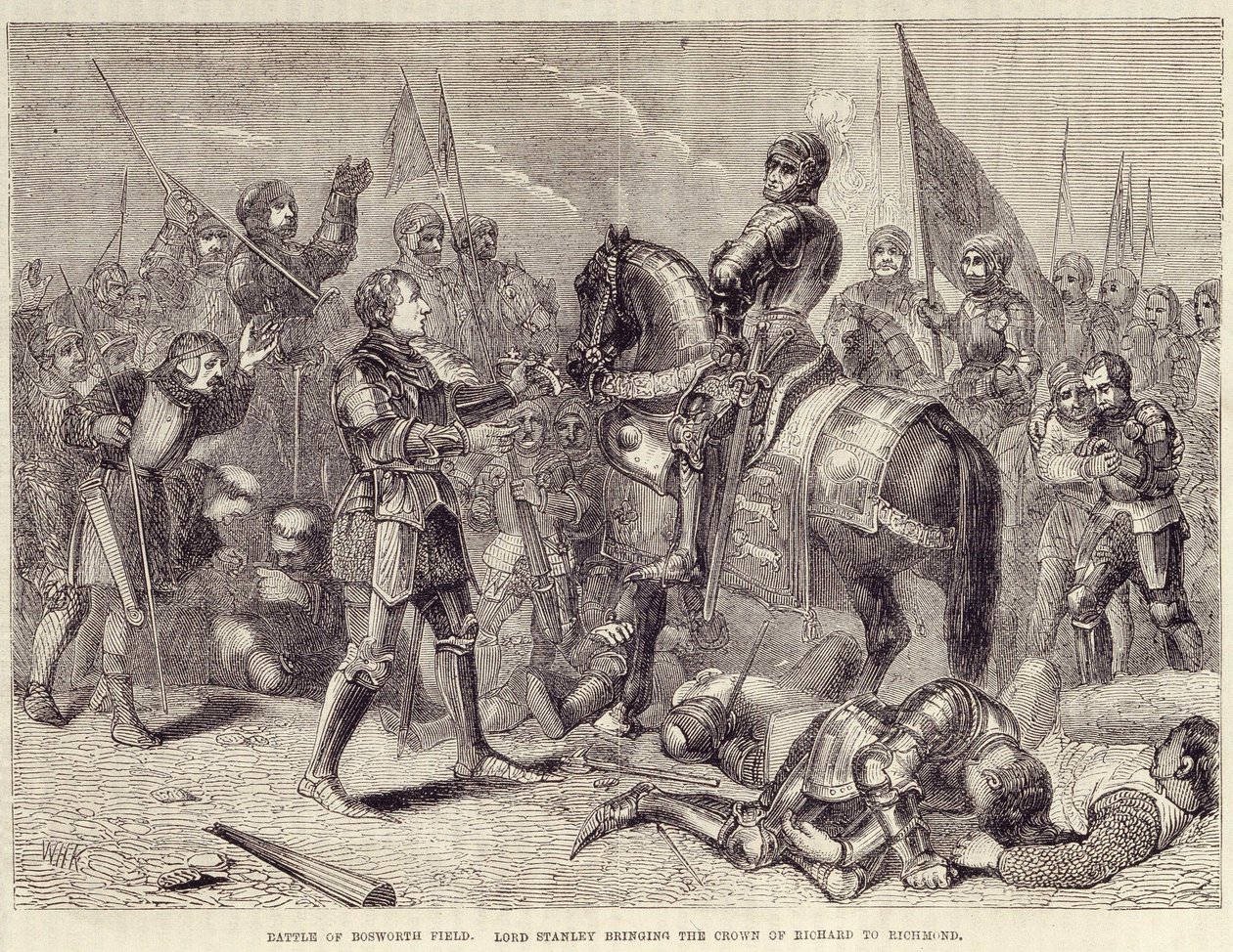 Bosworth sahasının Savaşı. Lord Stanley, Richard III