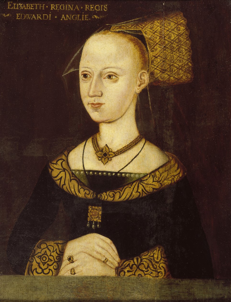 Elizabeth Woodville, IV. Edward Kraliçesi, c.1500 by British School