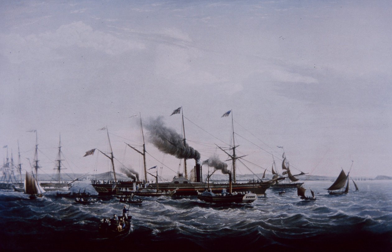 Brunel tarafından tasarlanan Great Western vapuru, Bristol 1837