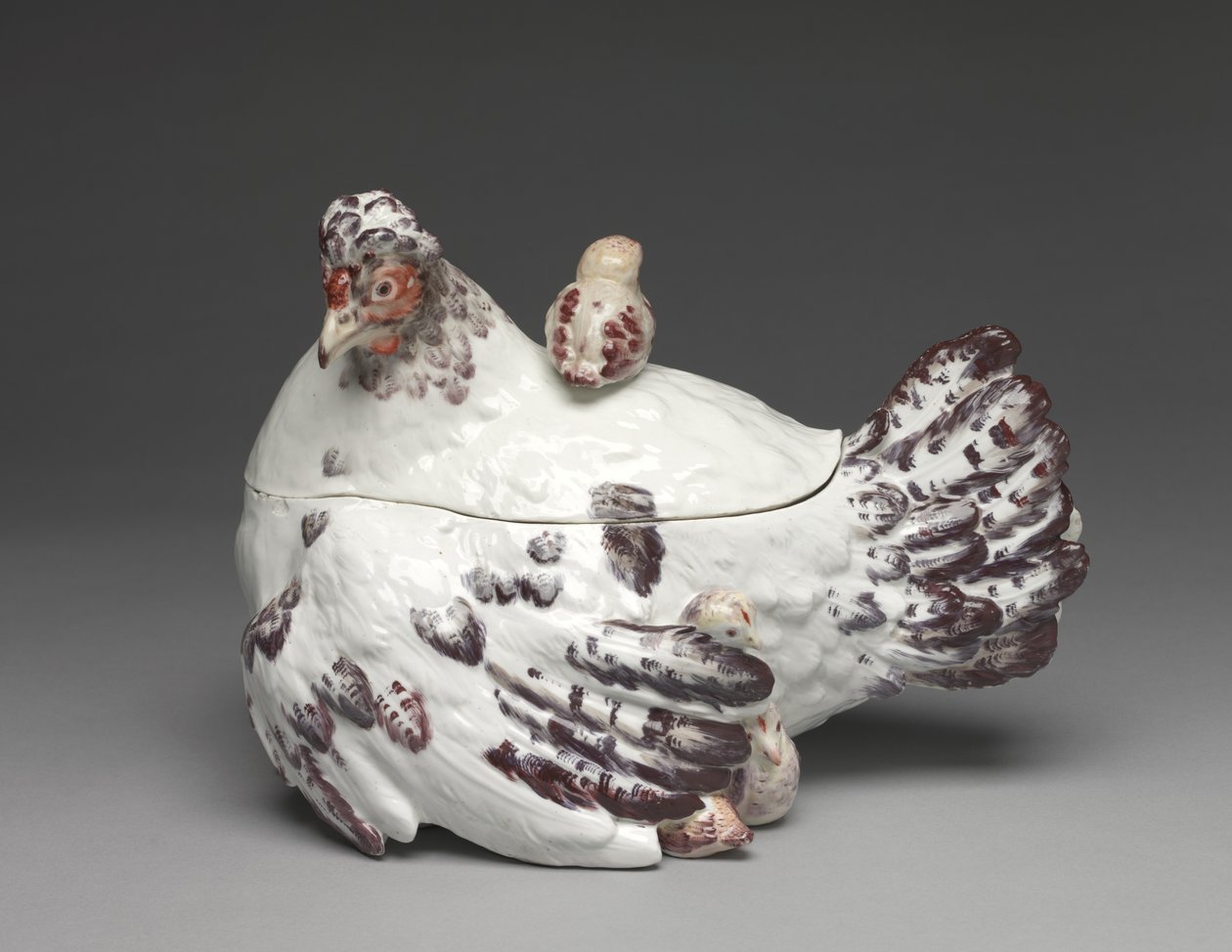 Tavuk ve Civciv Tureen, Chelsea Porselen Fabrikası, c.1755 by British School