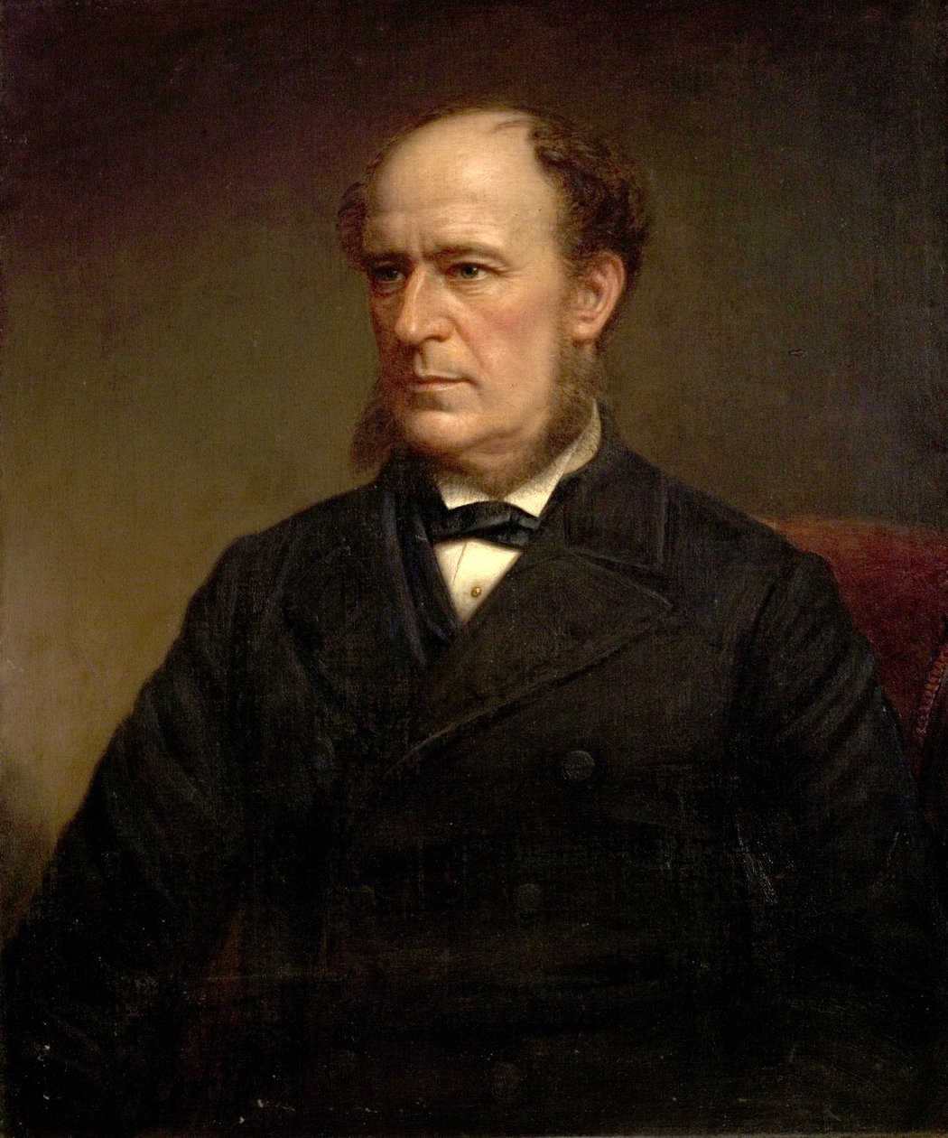 John Leavers (tuval üzerine yağlı boya) by British School