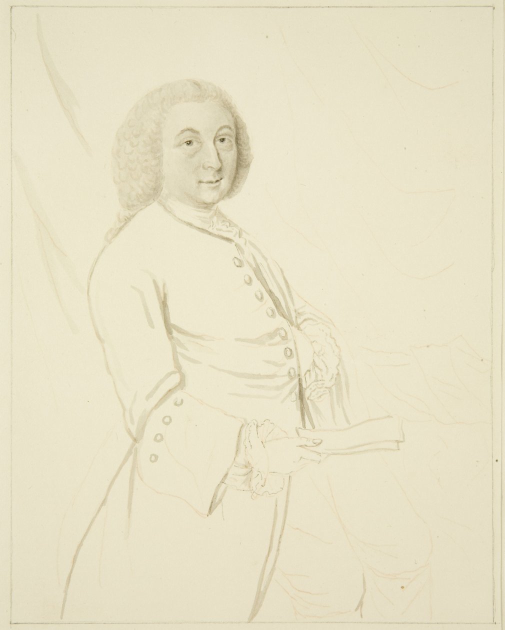 Lord Nugent, M.P. (bir yağlı boya tablonun kopyası) by British School