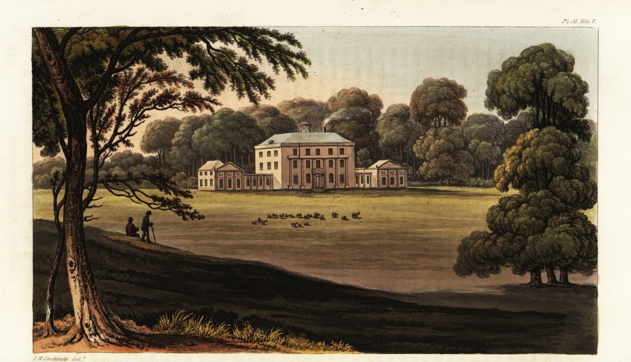 Kuzey Mahkemesi, Wight Adası, Bayan Bennet'in oturduğu yer by British School