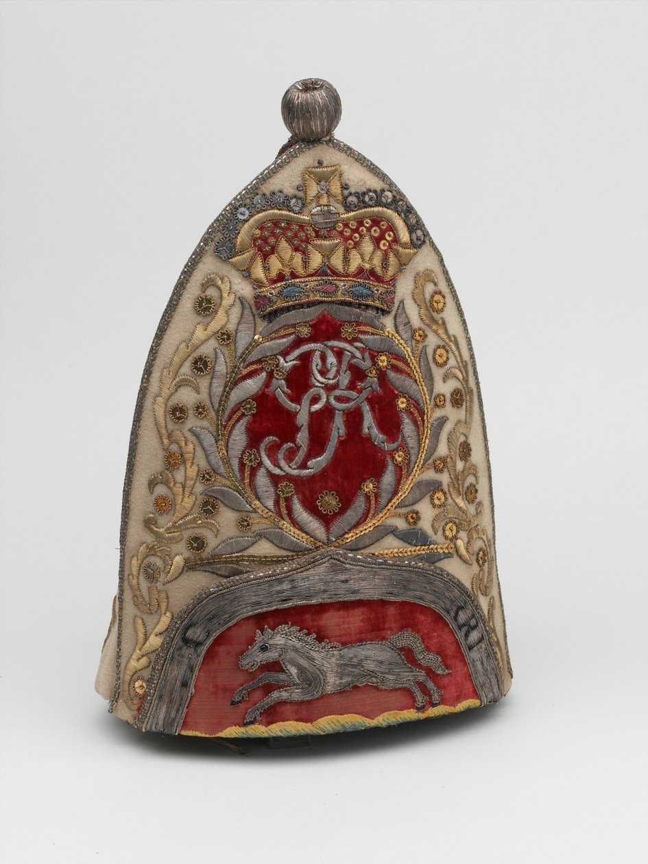 Memurun grenadier şapkası, 65. Ayak Alayı, 1758 dolaylarında by British School