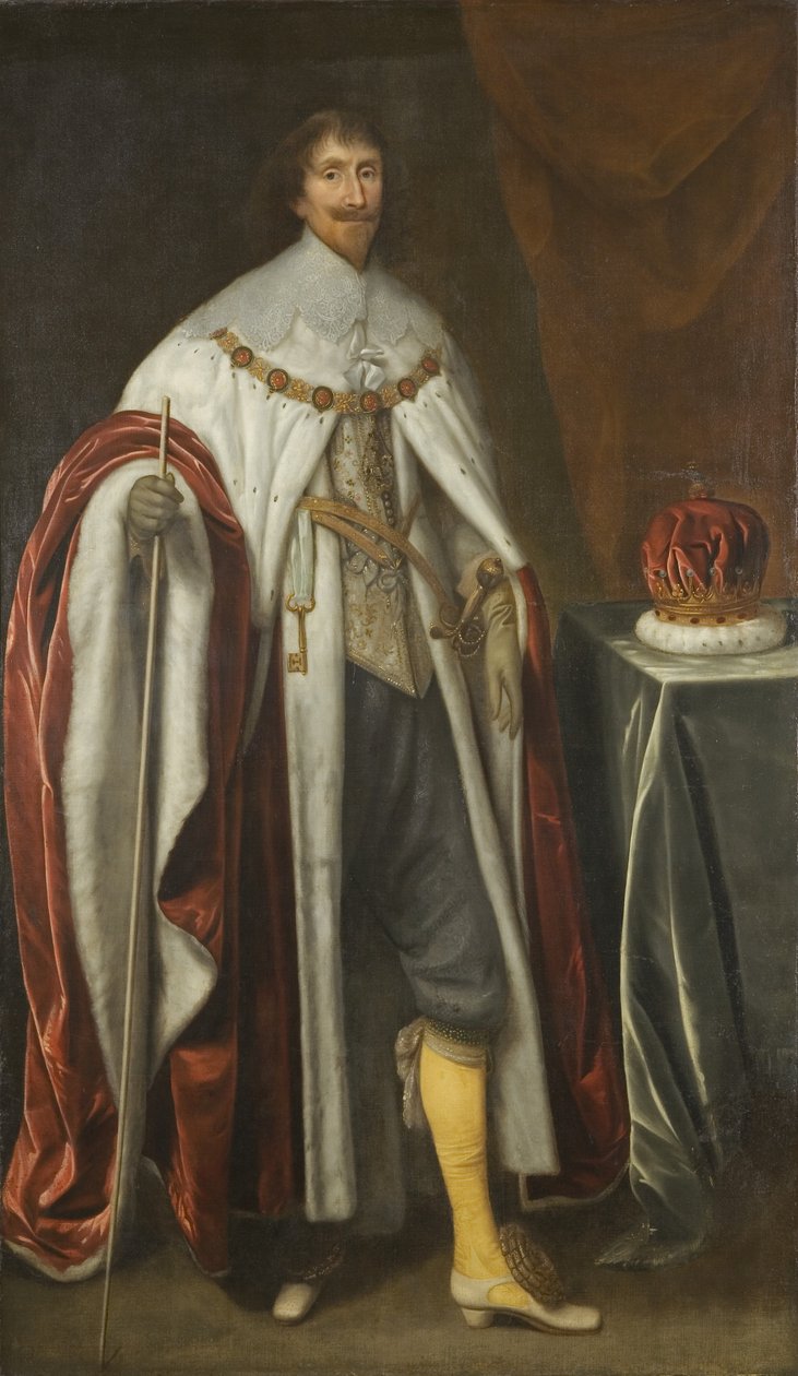 Pembroke Kontu, c.1627 (tuval üzerine yağlı boya) by British School