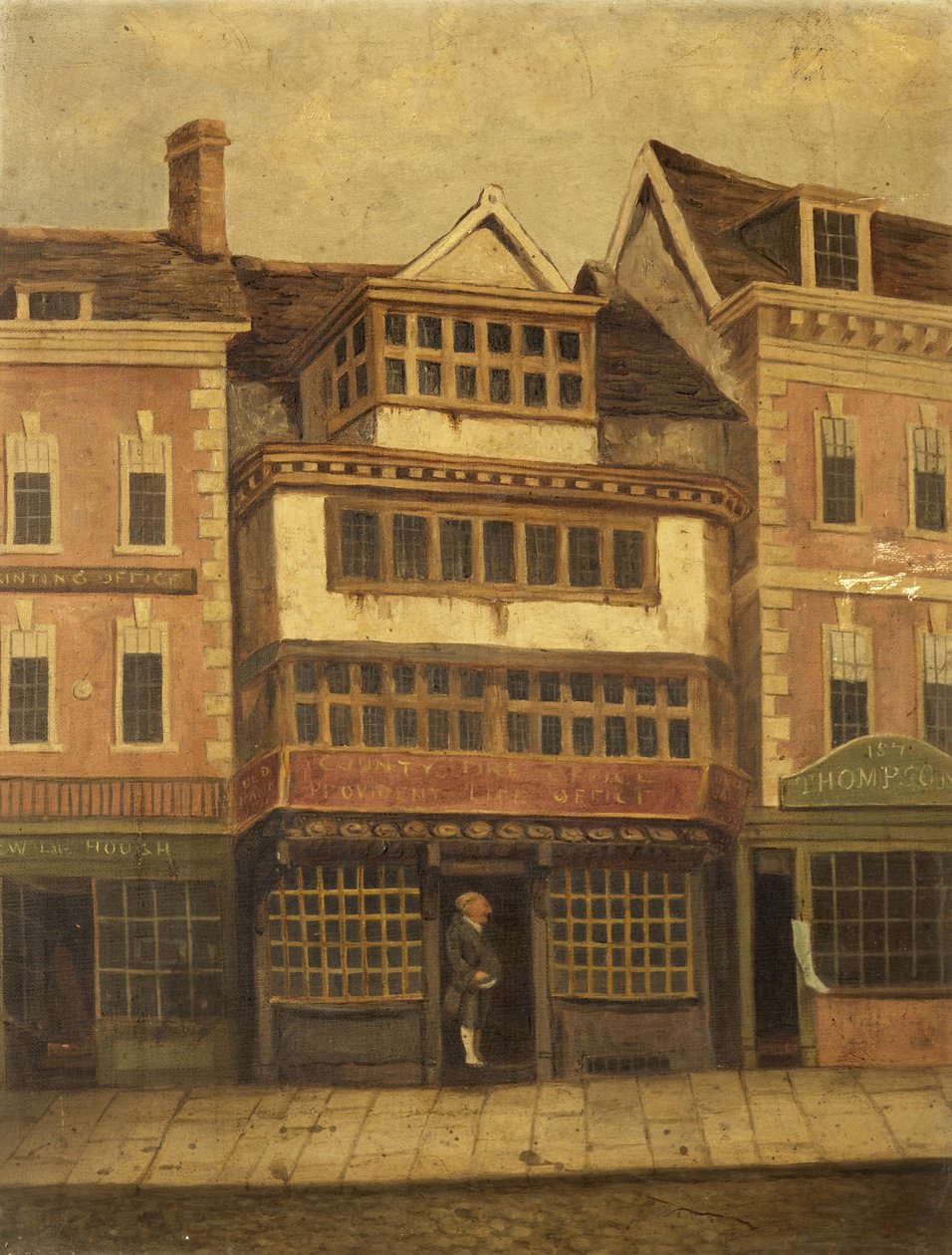 Eski Banka, Gloucester ve Jimmy Wood by British School