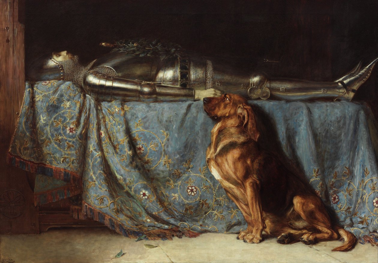 dinlenmek by Briton Riviere