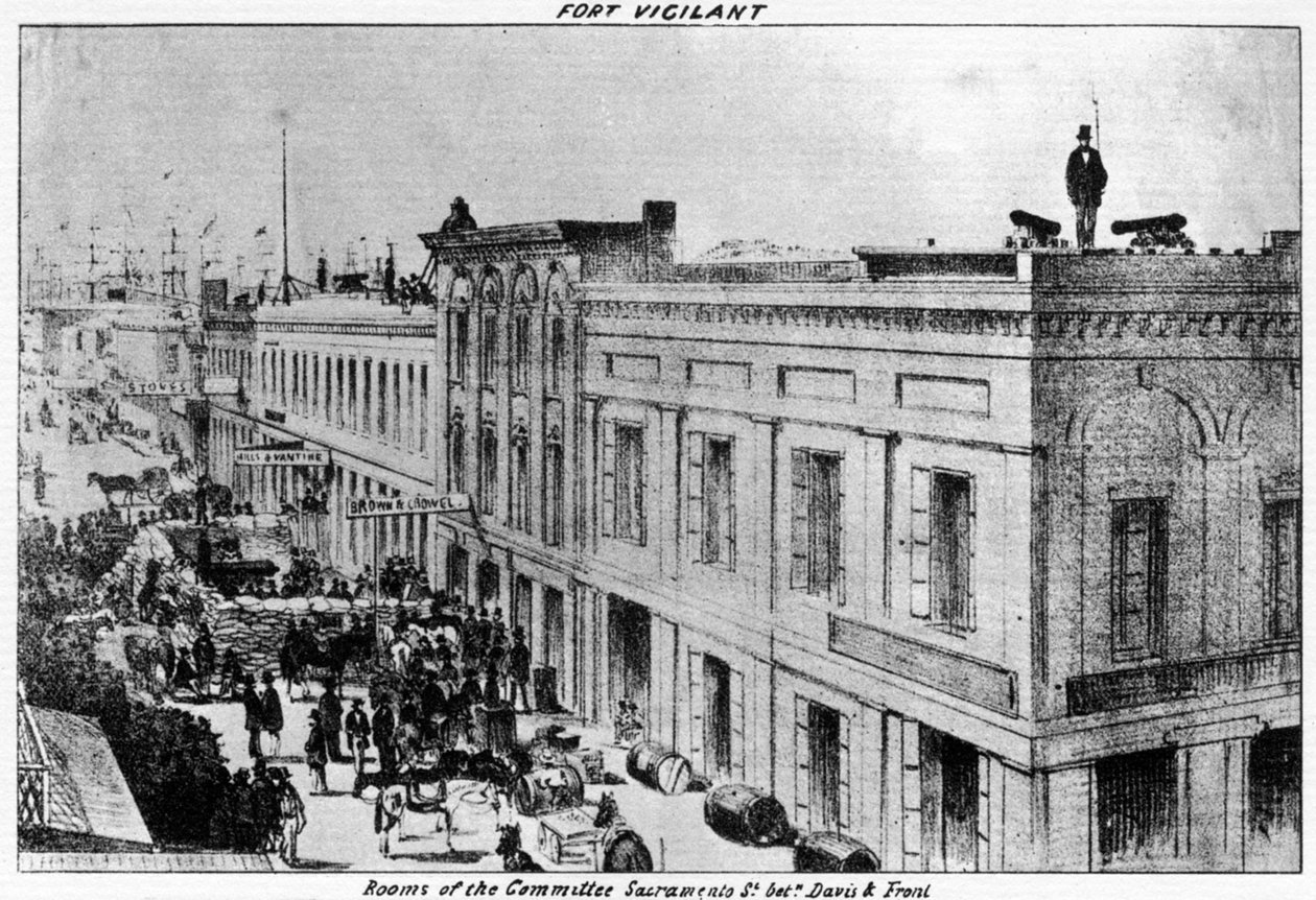 Fort Vigilant, Sacramento, Kaliforniya, 1856 1937. by Britton and Rey