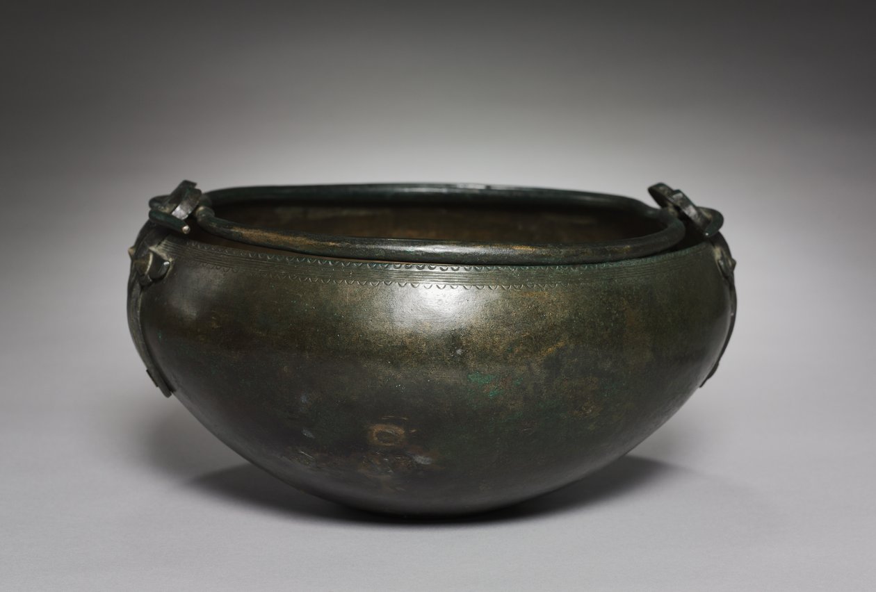 Ritüel Kazanı, Macaristan, c.1000-900 M.Ö. by Bronze Age