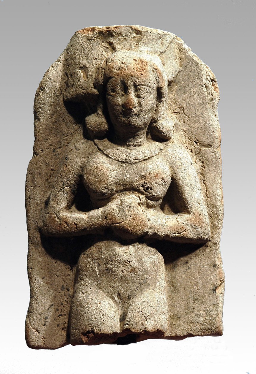 Aşera heykelciği, Kenanlı, MÖ 999-600 (kil) by Bronze Age