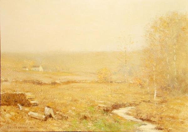 Kasım Sabahı (tuval üzerine yağlı boya) by Bruce Crane