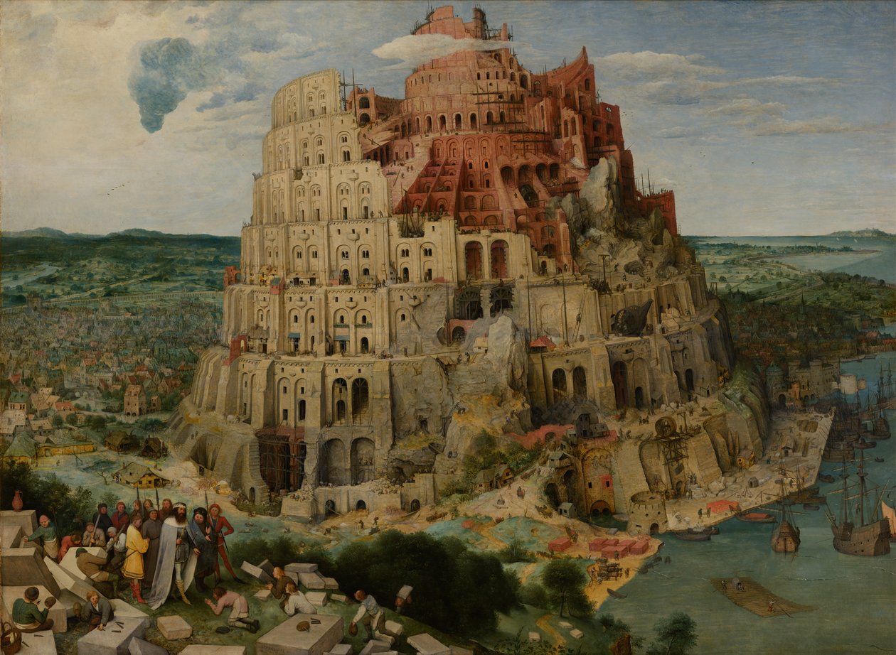 Babil Kulesi, 1563 by Bruegel