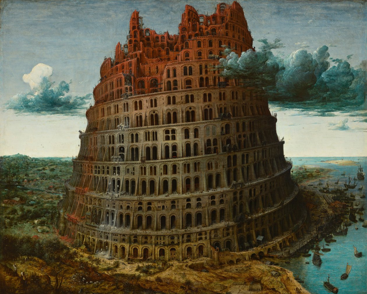 Babil Kulesi, c. 1565 by Bruegel