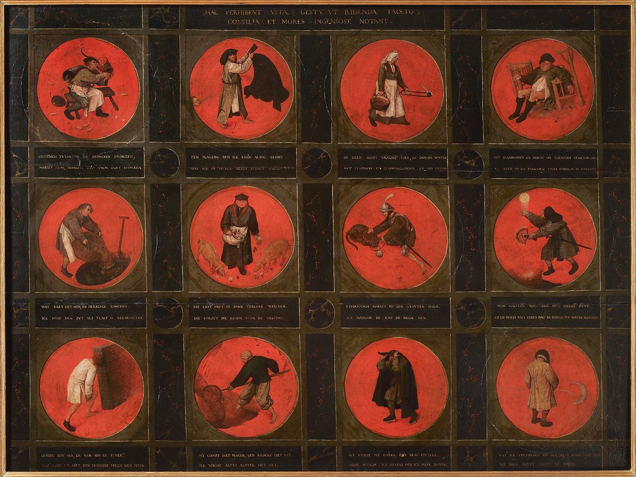 On İki Atasözü, 1558. by Bruegel