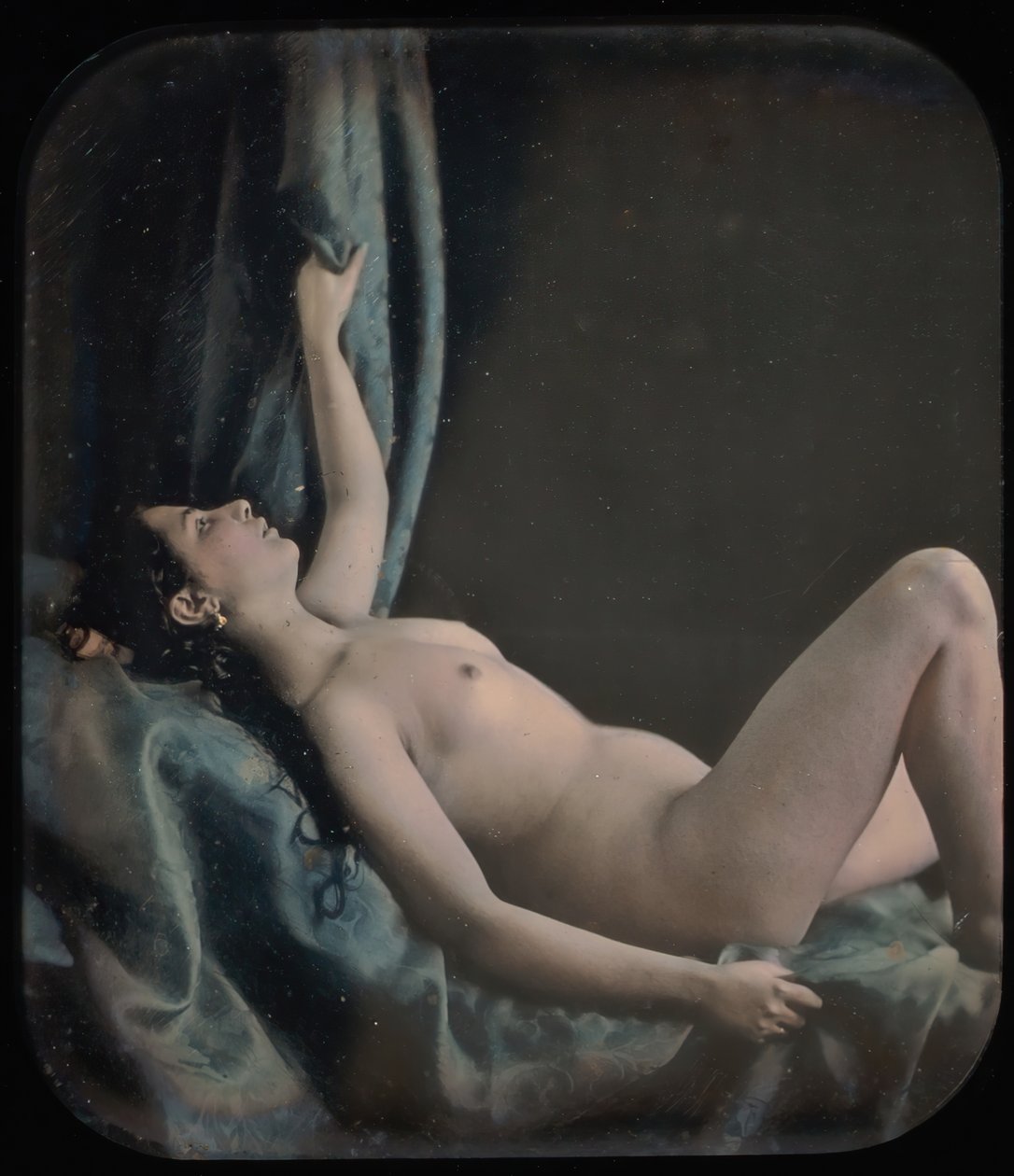 [Danae kılığında uzanmış çıplak kadın], 1850