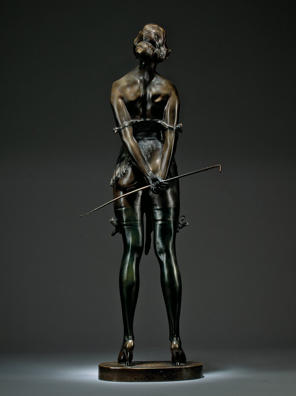 The Riding Crop, c.1925 (bronz) (ayrıca bkz. 940322) by Bruno Zach
